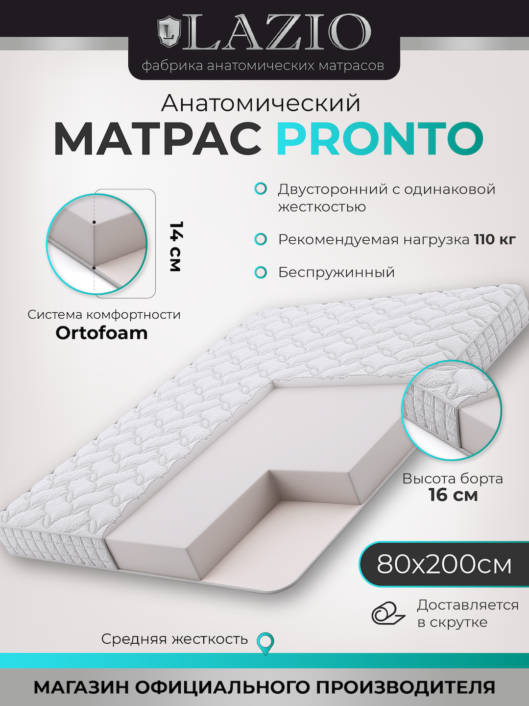 Матрас на 110 кг